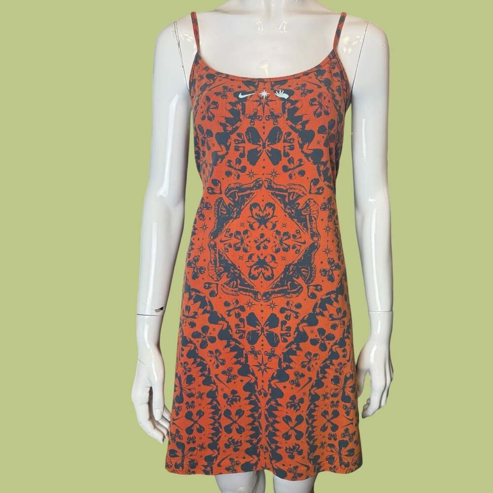 Nike Femme Nature Printed Spaghetti Strap Tank Dress